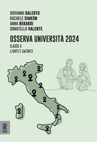 Osserva Università 2024. Classe II, L/SNT2 e LM/SNT2 - Librerie.coop
