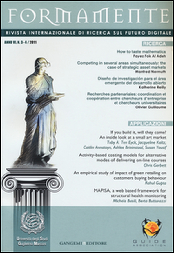 Formamente. Rivista internazionale sul futuro digitale (2011) vol. 3-4 - Librerie.coop Formamente. Rivista internazionale sul futuro digitale (2011) vol. 3-4 - Librerie.coop