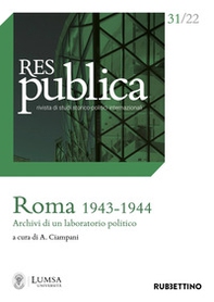 Res publica - Vol. 31 - Librerie.coop Res publica - Vol. 31 - Librerie.coop