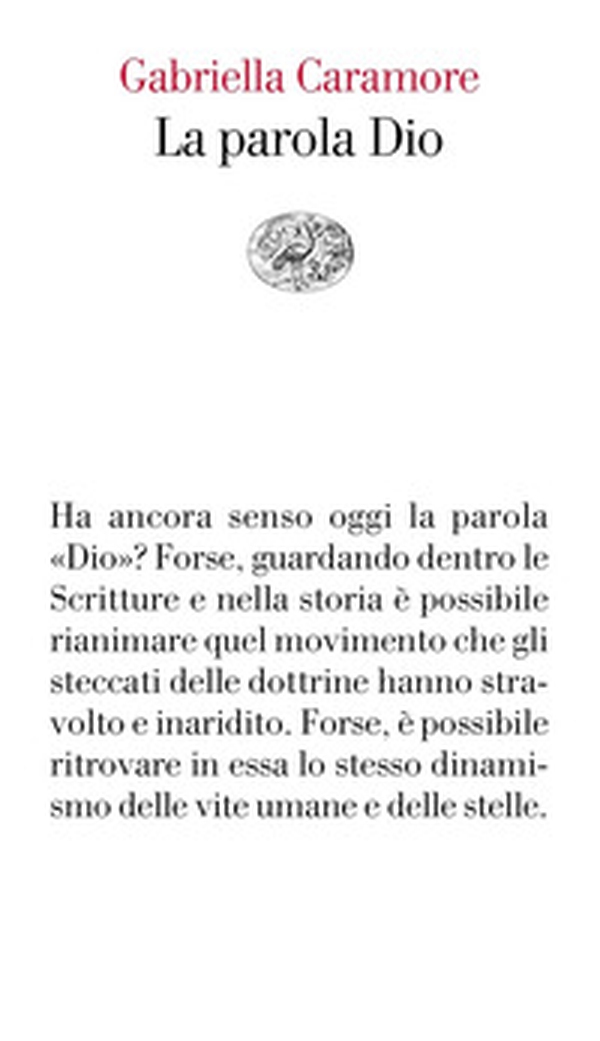 La parola Dio - Librerie.coop La parola Dio - Librerie.coop