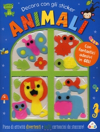 Animali. Decora con gli sticker - Librerie.coop