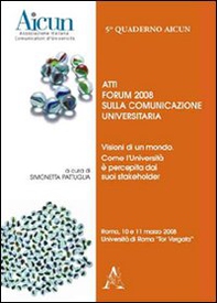 Visioni di un mondo. Come l'Università è percepita dai suoi stakeholder - Librerie.coop