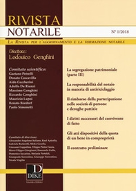 Rivista notarile - Vol. 1 - Librerie.coop