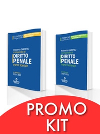 Kit 2 compendi superiori penale 2020-2021 parte generale + parte speciale - Librerie.coop