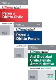 Ultimissimi pareri di diritto civile-Ultimissimi pareri di diritto penale-Ultimissimi atti giudiziari di diritto civile, penale e amministrativo - Librerie.coop