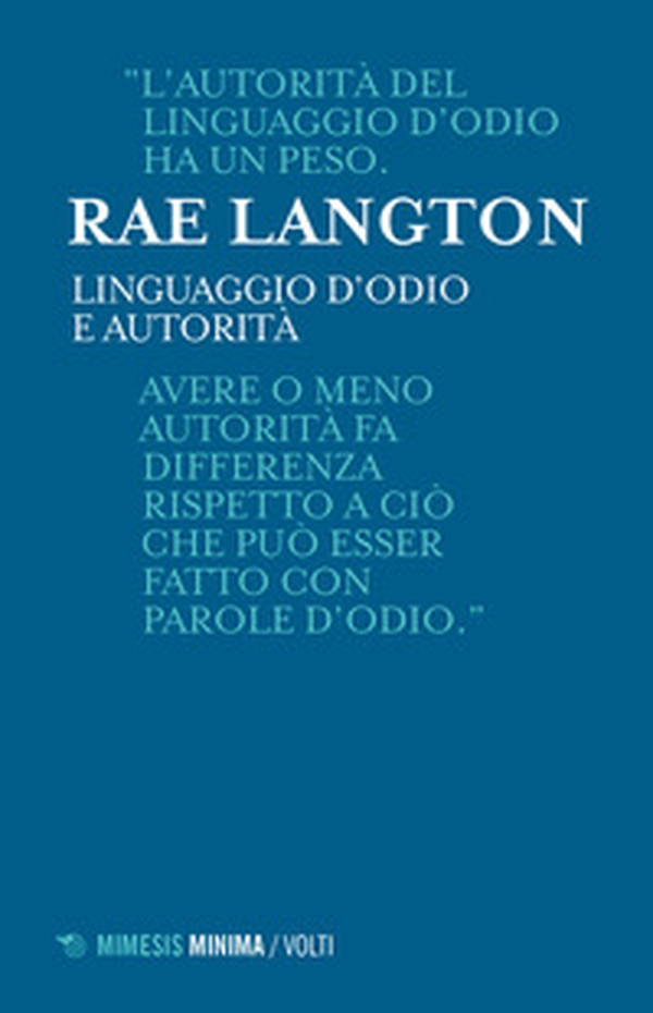 Linguaggio d'odio e di autorità - Librerie.coop Linguaggio d'odio e di autorità - Librerie.coop
