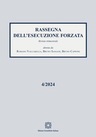 Rassegna dell'esecuzione forzata - Vol. 4 - Librerie.coop