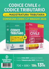 Kit 2 Codici normativi per il Concorso in Magistratura tributaria 2025: Codice Civile + Codice Tributario - Librerie.coop Kit 2 Codici normativi per il Concorso in Magistratura tributaria 2025: Codice Civile + Codice Tributario - Librerie.coop