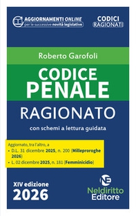 Codice penale ragionato 2026 - Librerie.coop