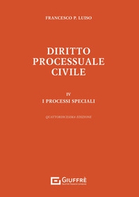 Diritto processuale civile - Vol. 4 - Librerie.coop