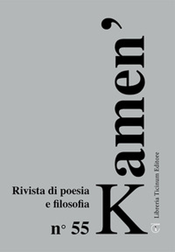 Kamen'. Rivista di poesia e filosofia. Ediz. italiana e russa - Vol. 55 - Librerie.coop Kamen'. Rivista di poesia e filosofia. Ediz. italiana e russa - Vol. 55 - Librerie.coop