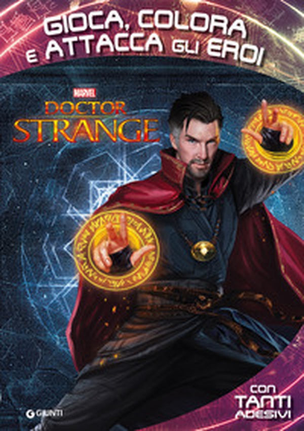 Doctor Strange. Gioca, colora attacca gli eroi. Con adesivi - Librerie.coop Doctor Strange. Gioca, colora attacca gli eroi. Con adesivi - Librerie.coop