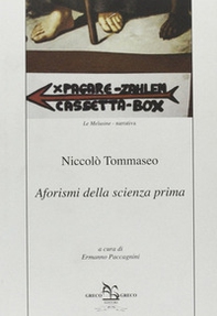 Aforismi della scienza prima - Librerie.coop Aforismi della scienza prima - Librerie.coop