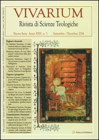 Vivarium. Rivista di scienze teologiche - Librerie.coop