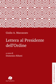 Lettera al Presidente dell'Ordine - Librerie.coop