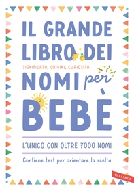 Il grande libro dei nomi per bebè - Librerie.coop