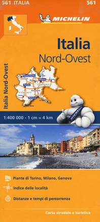 Italia Nord-Ovest 1:400.000 - Librerie.coop