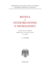 Rivista di studi bizantini e neoellenici - Librerie.coop