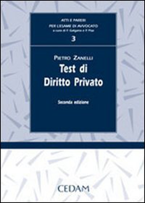 Test di diritto privato - Librerie.coop Test di diritto privato - Librerie.coop