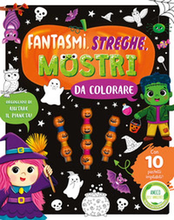 Fantasmi, streghe, mostri da colorare - Librerie.coop Fantasmi, streghe, mostri da colorare - Librerie.coop