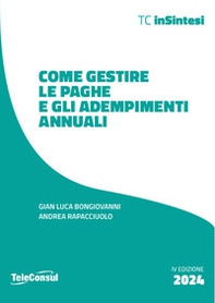Come gestire le paghe e gli adempimenti annuali - Librerie.coop