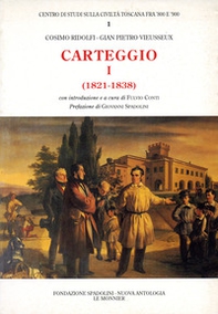 Carteggio (1821-1838) - Librerie.coop