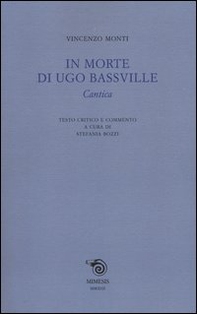 In morte di Ugo Bassville. Cantica - Librerie.coop