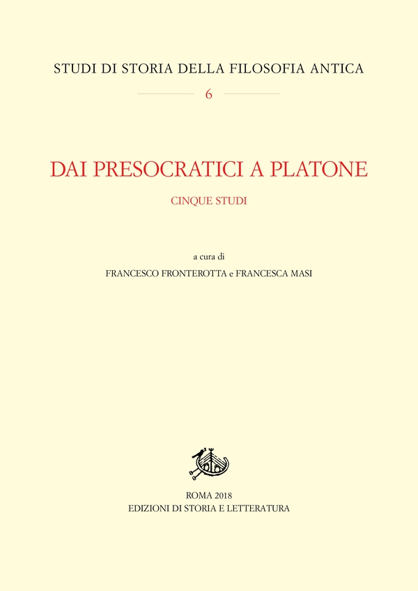 Dai Presocratici a Platone - Librerie.coop