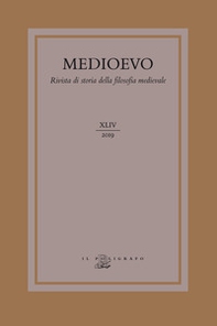 Medioevo. Rivista di storia della filosofia medievale - Librerie.coop Medioevo. Rivista di storia della filosofia medievale - Librerie.coop