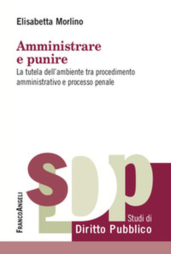Amministrare e punire. La tutela dell'ambiente tra procedimento amministrativo e processo penale - Librerie.coop Amministrare e punire. La tutela dell'ambiente tra procedimento amministrativo e processo penale - Librerie.coop