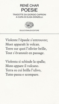 Poesie. Testo francese a fronte - Librerie.coop Poesie. Testo francese a fronte - Librerie.coop