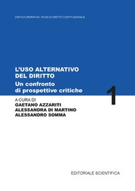 L'uso alternativo del diritto. Un confronto tra prospettive e critiche - Librerie.coop