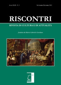 Riscontri. Rivista di cultura e di attualità - Librerie.coop