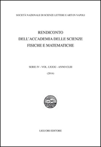 Rendiconto dell'Accademia delle scienze fisiche e matematiche. Serie IV - Librerie.coop