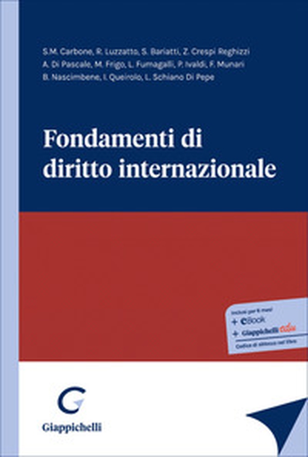 Fondamenti di diritto internazionale - Librerie.coop
