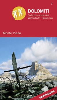 Dolomiti. Monte Piana. Carta panoramica 360°. Ediz. tedesca, inglese e italiana - Librerie.coop