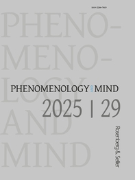 Phenomenology and Mind 29 - Librerie.coop