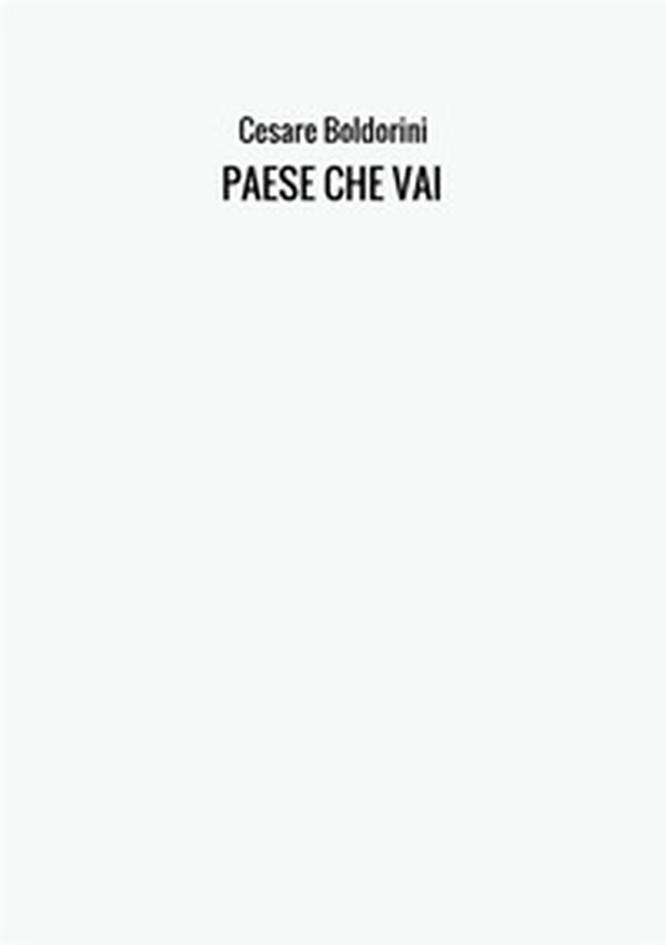 Paese che vai - Librerie.coop Paese che vai - Librerie.coop