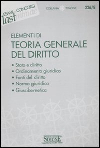 Elementi di teoria generale del diritto - Librerie.coop Elementi di teoria generale del diritto - Librerie.coop