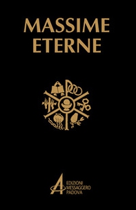 Massime eterne. Preghiere e meditazioni. Copertina nera - Librerie.coop