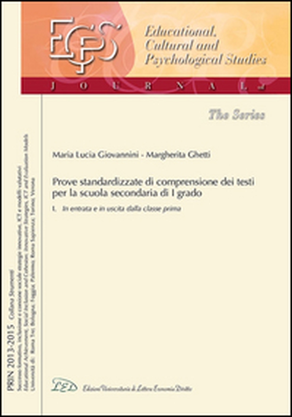 Una prova standardizzata per misurare e valutare la comprensione dei testi nella scuola secondaria di I grado - Librerie.coop Una prova standardizzata per misurare e valutare la comprensione dei testi nella scuola secondaria di I grado - Librerie.coop