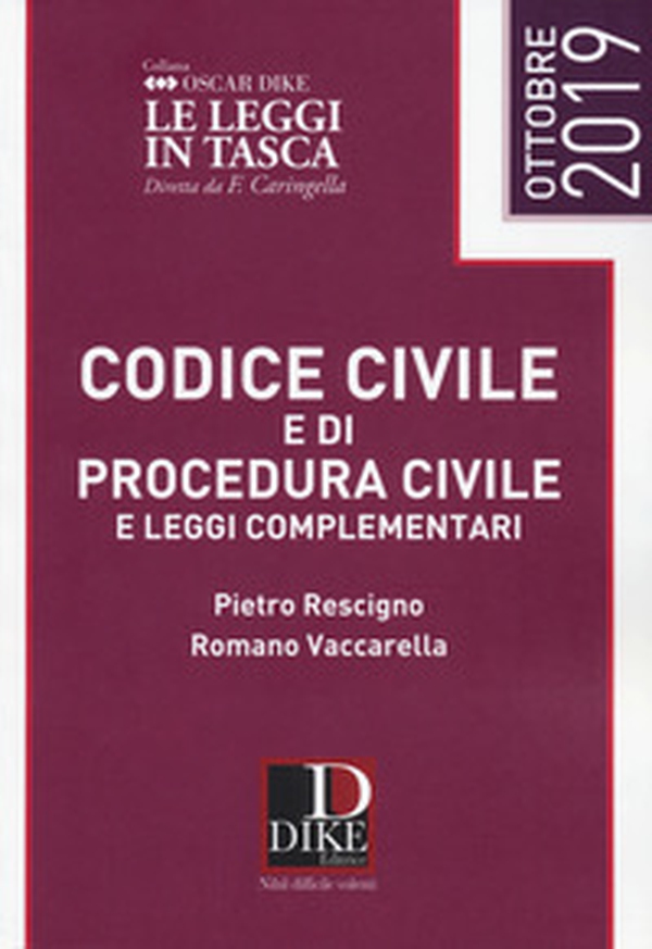 Codice civile e di procedura civile e leggi complementari - Librerie.coop Codice civile e di procedura civile e leggi complementari - Librerie.coop