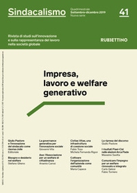 Sindacalismo. Rivista di studi sull'innovazione e sulla rappresentanza del lavoro nella società globale - Librerie.coop Sindacalismo. Rivista di studi sull'innovazione e sulla rappresentanza del lavoro nella società globale - Librerie.coop