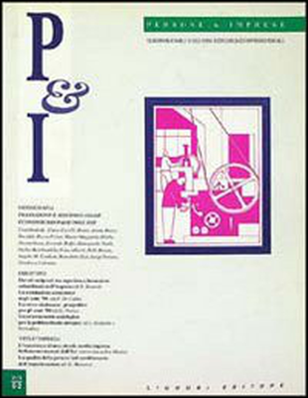 Persone & imprese. Quadrimestrale di cultura economica ed imprenditoriale (1992) (2-3) - Librerie.coop Persone & imprese. Quadrimestrale di cultura economica ed imprenditoriale (1992) (2-3) - Librerie.coop