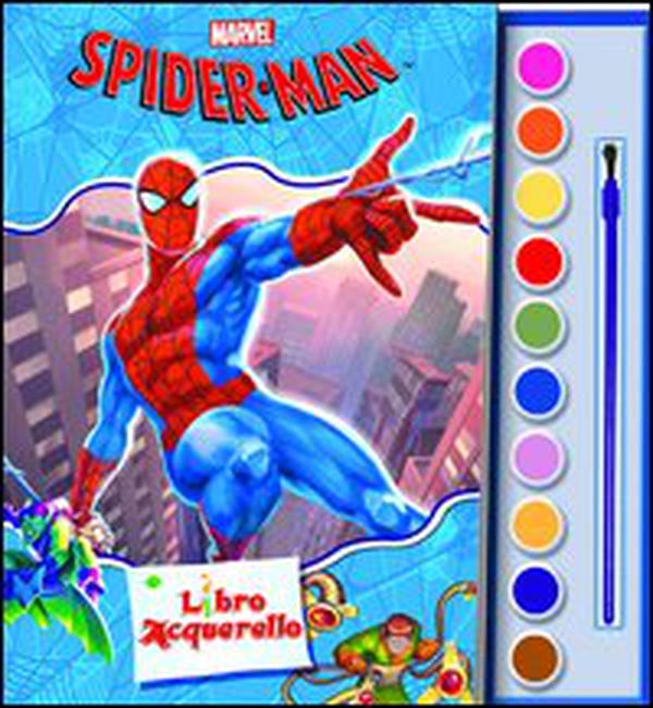 Spider-Man. Libro acquerello - Librerie.coop Spider-Man. Libro acquerello - Librerie.coop