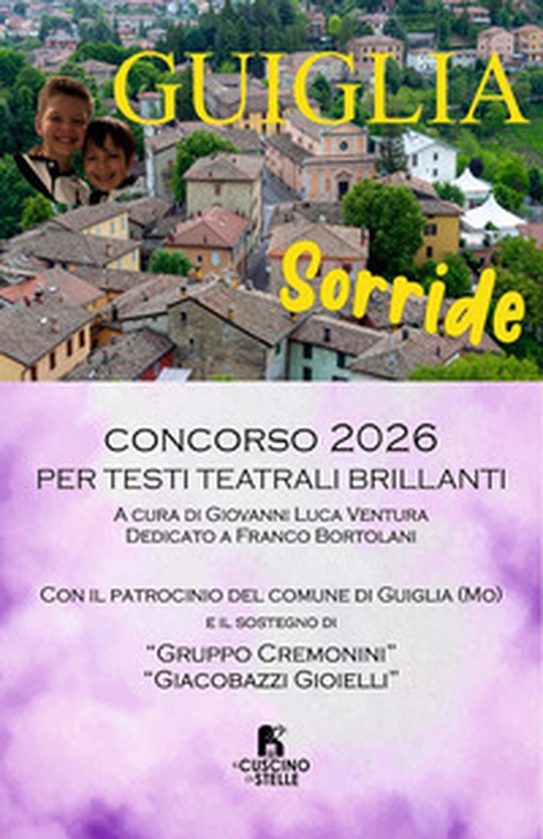 Guiglia sorride. Concorso 2026 per testi teatrali brillanti - Librerie.coop