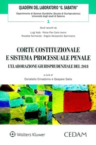 Corte costituzionale e sistema processuale penale - Librerie.coop