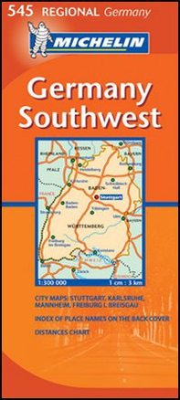 Germany Southwest 1:300.000 - Librerie.coop