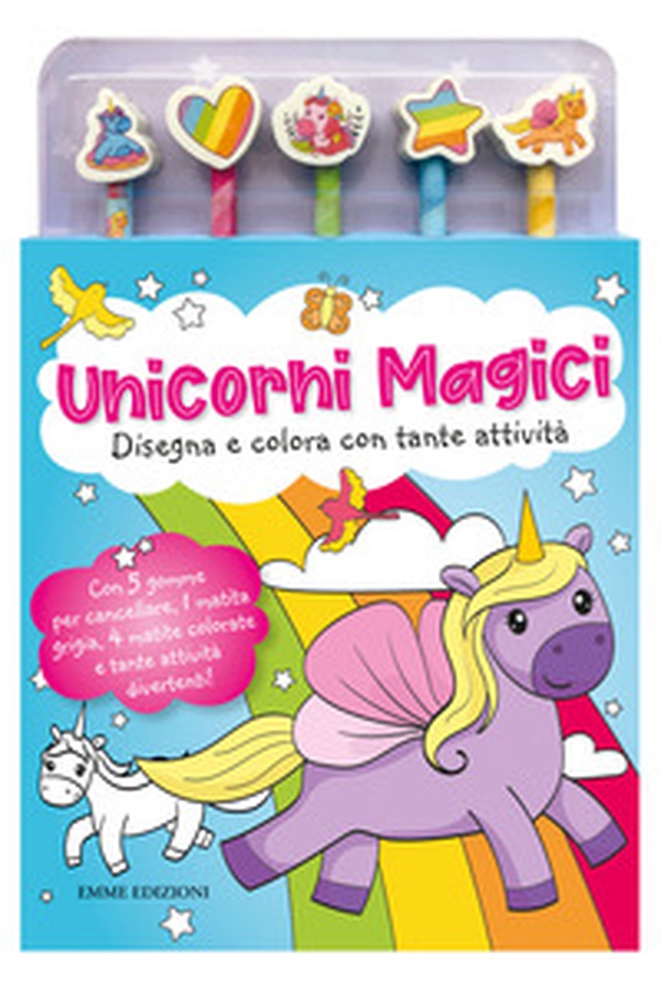 Unicorni magici. Libro da colorare - Librerie.coop Unicorni magici. Libro da colorare - Librerie.coop