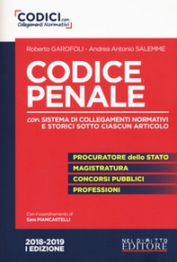 Codice penale. Con sistema di collegamenti normativi e storici sotto ciascun articolo - Librerie.coop